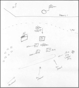 Howz-e Madad sketch map template