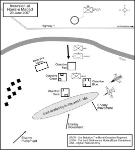 Howz-e Madad sketch map